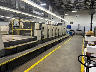 1997 Komori Lithrone L- 840 CX