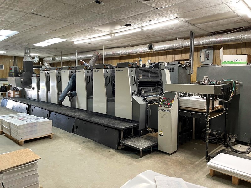 6 color Used 1998 Komori Lithrone L-628 CX year 1998 | PressCity