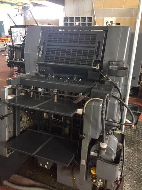 Heidelberg single colour offset printing machine
