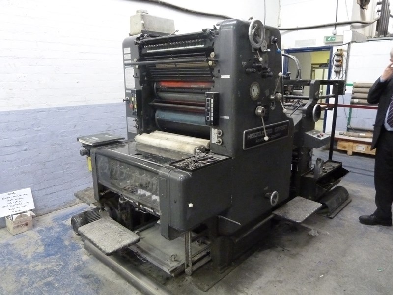 Heidelberg deals printing press