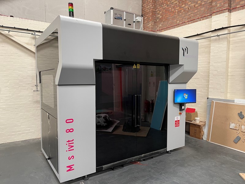 Used Massivit 1800 Additive Manufacturing Large Scale 3D Printer year ...