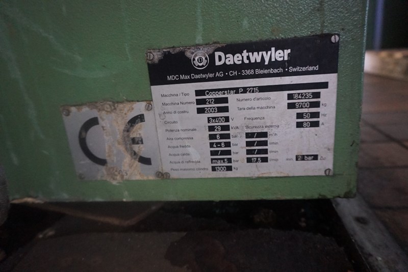 Piedmont Auto Sales >> Used MDC-Max Dätwyler AG Copperstar P2715 Electroplating ... Piedmont Auto Sales >> Used MDC-Max Dätwyler AG Copperstar P2715 Electroplating ...