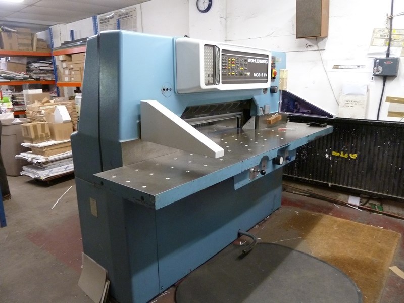 Wohlenberg  Type 92 MCS-3TV Guillotine Paper Cutting Machine