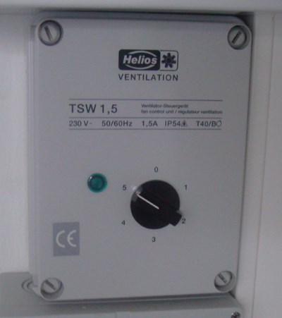 Helios Ventilator-Steuergerät  TSW 1,5