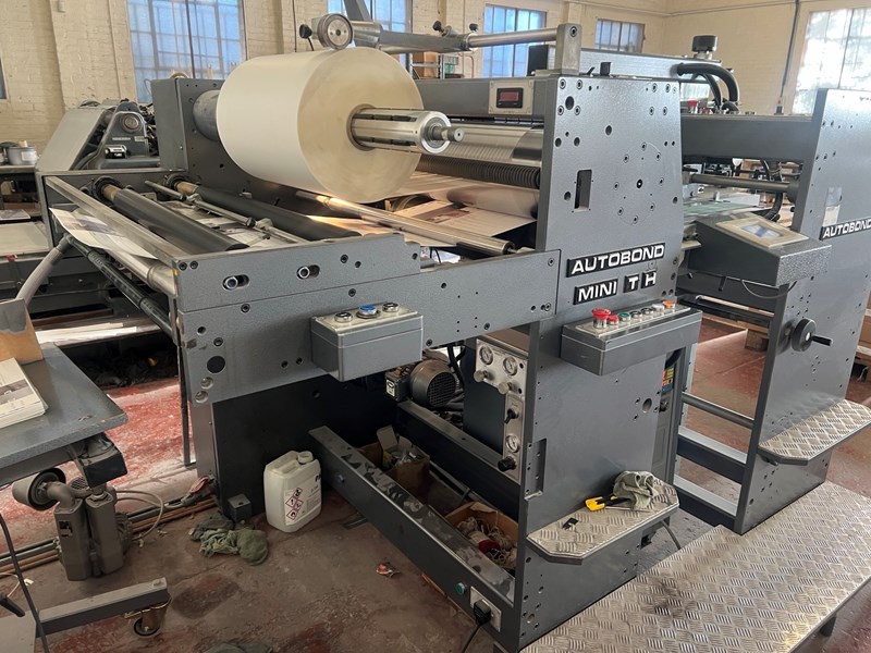 Utilisé Autobond Mini 74 TH Thermal Laminating Machine year 2006 ...