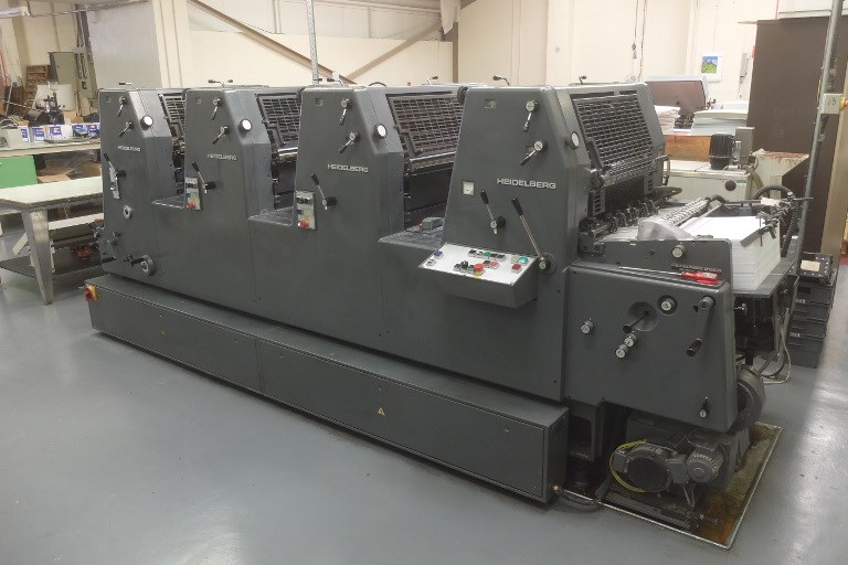Heidelberg gto 52 single color press
