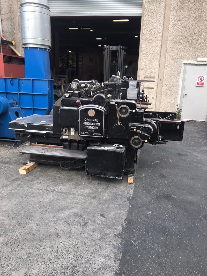 Used Heidelberg SB Original Cylinder year 1966 | PressCity