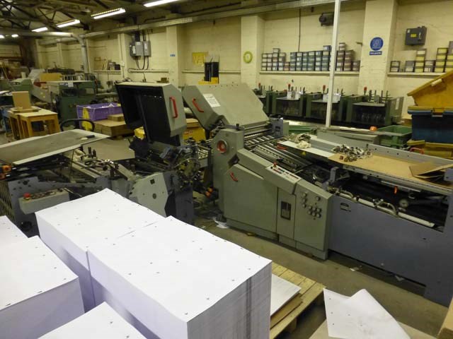 Heidelberg Stahl Ti 56 6/4 Fully Automatic Folding Machine 