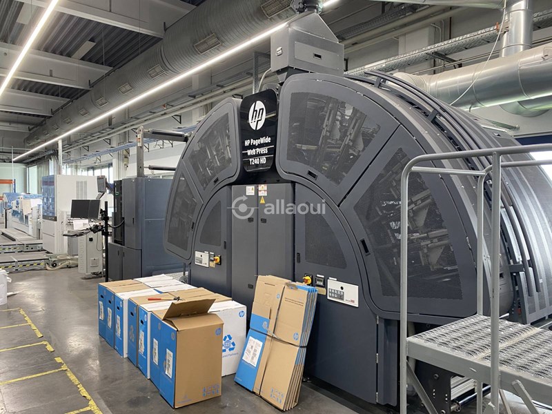 Used HP PageWide Web Press T240 HD year 2019 | PressCity