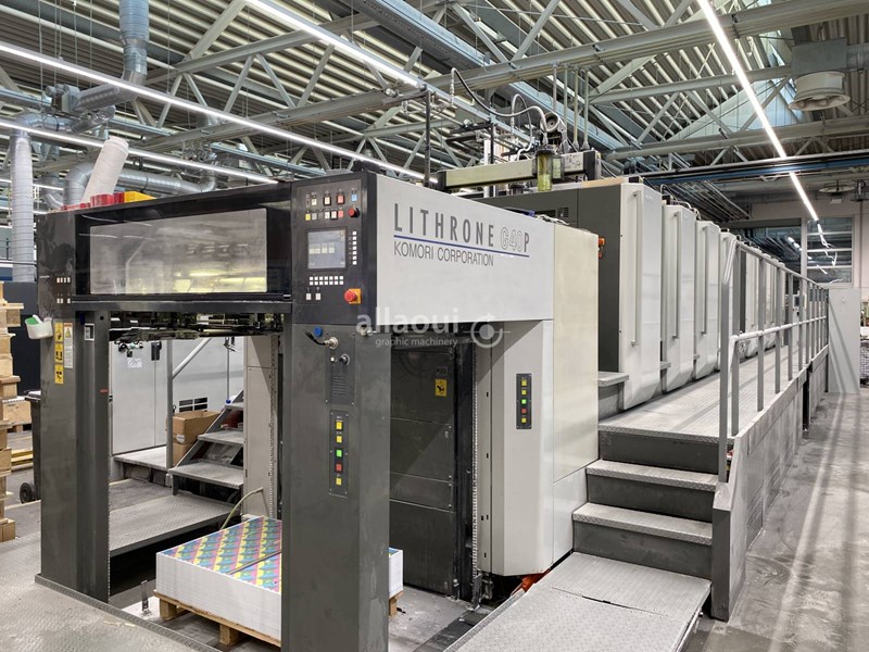 トップス haha*komori 8 color Used Komori Lithrone GL-840 P year 2014 | PressCity