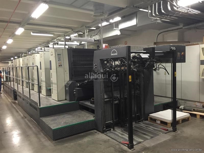 Manroland R700 8 color Used Manroland R708 P year 2007 | PressCity