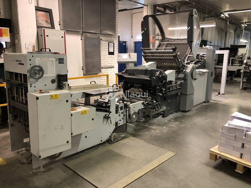 Utilisé Heidelberg Stahlfolder KH 78/4-KZL/R + SBP.D 46 year 2015 ...