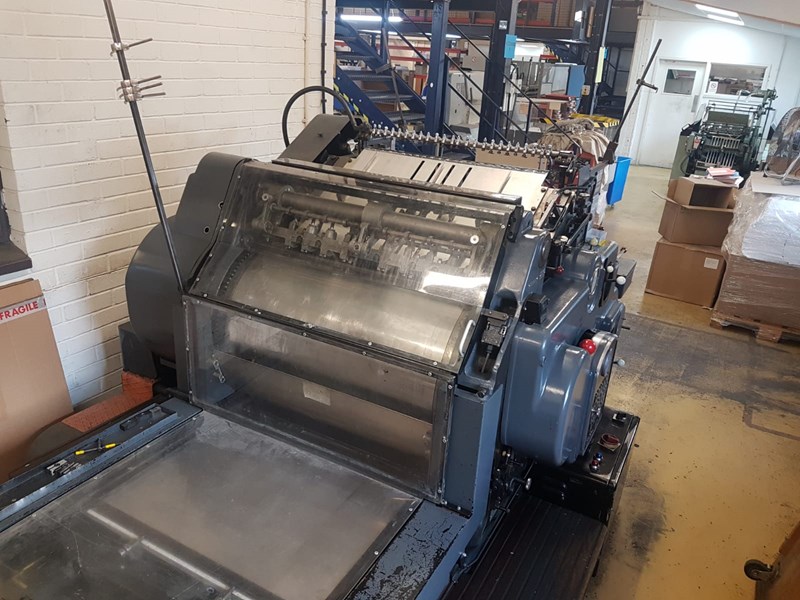 Used Heidelberg SBG Letterpress Cylinder Converted for Cutting and ...