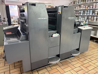 2 color Used Heidelberg GTO 46 ZP NUMBERING | PressCity