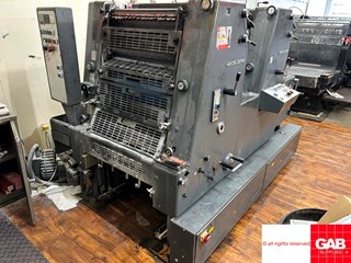 2 color Used Heidelberg GTO 52 Z Plus with Numbering and