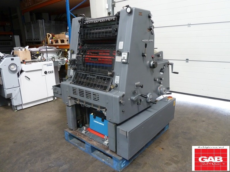 Heidelberg gto 52 single color