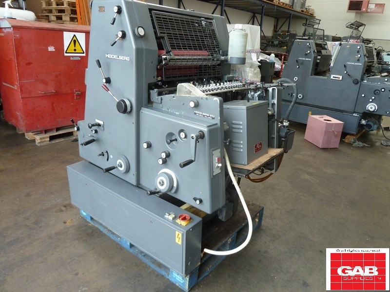 Heidelberg gto 52 single color