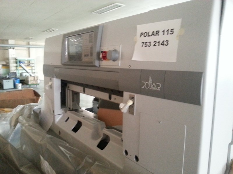 2006 Polar 115X Full Set (never used) TR130EL Transomat, RA4Vibrator