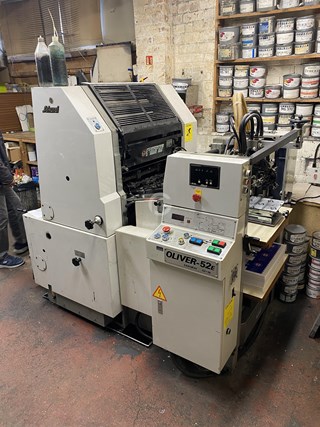 1 color Used Sakurai Oliver 52 Single Colour Offset Press year