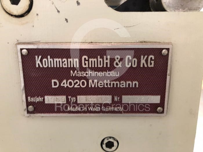 Used Kohmann F1350 2 Year 1989 