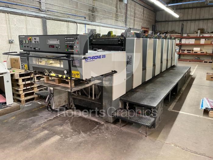 6 color Used KOMORI LITHRONE L628 EM year 2002 | PressCity