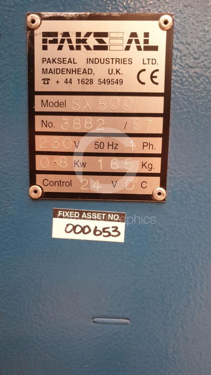 Used PAKSEAL SX 500 HAND MANUAL STRAPPING MACHINE year 2000 | PressCity