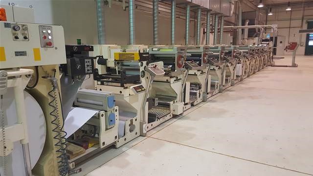 Nilpeter FA4200 Flexo press