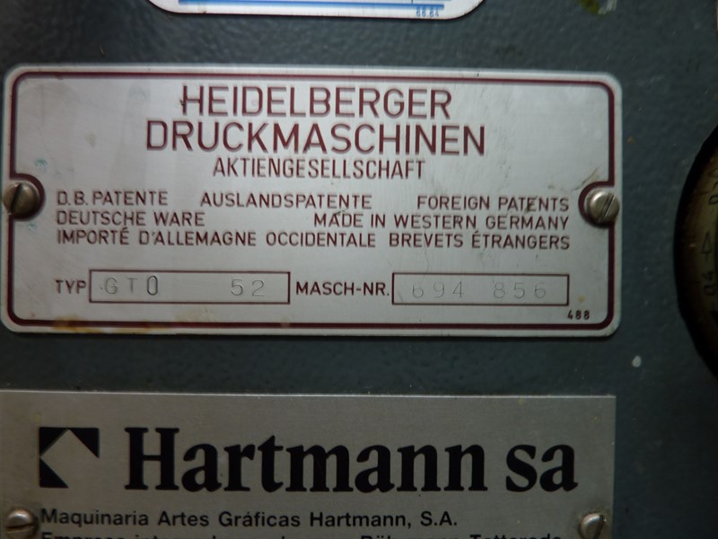 HEIDELBERG GTO 52