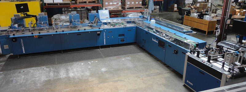 BUHRS BB700 FOUR-STATION AUTOMATIC INSERTING SYSTEM