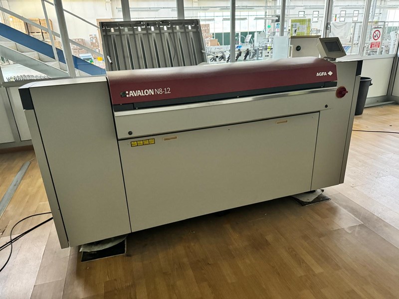Used Agfa PT R8300 SCREEN AVALON N8 12S year 2011 | PressCity