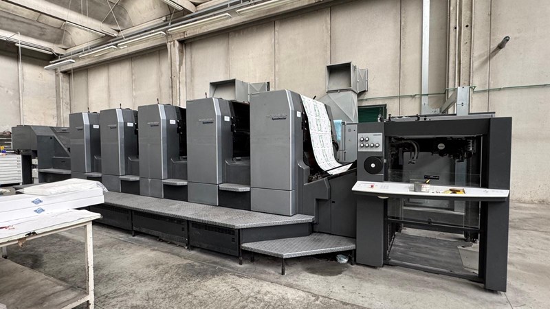 5 color Used Heidelberg CD102 5 year 2001 | PressCity