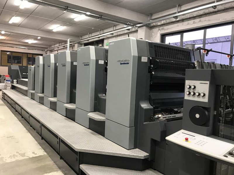 5 color Used HEIDELBERG CD 102 5 + LX year 2001 | PressCity