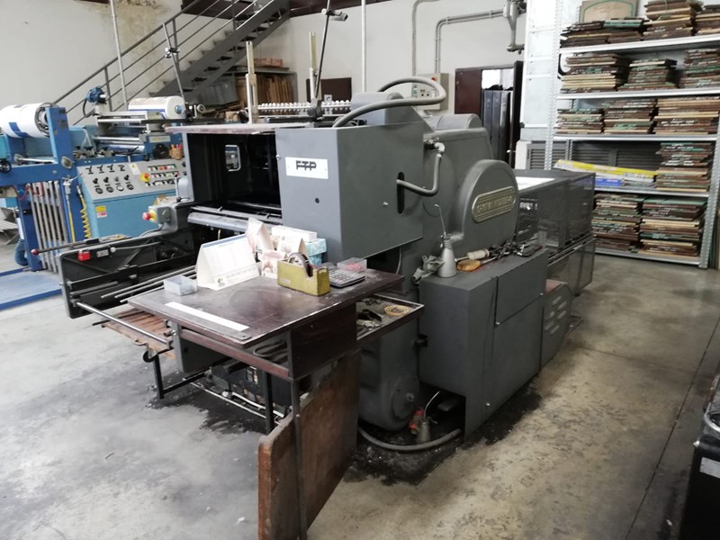 Used Heidelberg S 1 Hot Foil Stamping PressCity