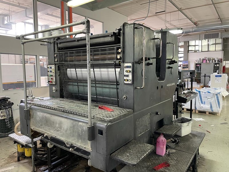 2 Color Used Heidelberg Sors 2 Year 1986 